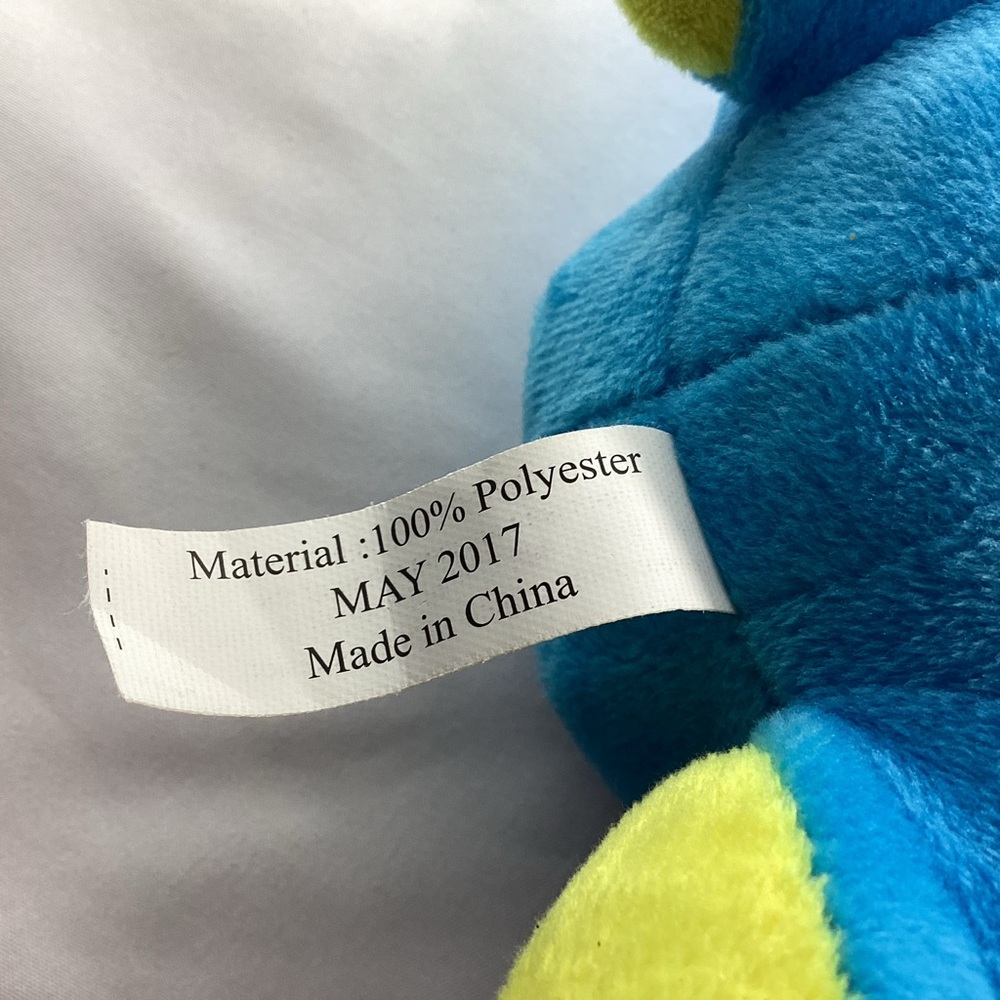 I ❤️ Love New York Blue Frog Plush New York State Department Of Economics Small - Picture 6 of 9